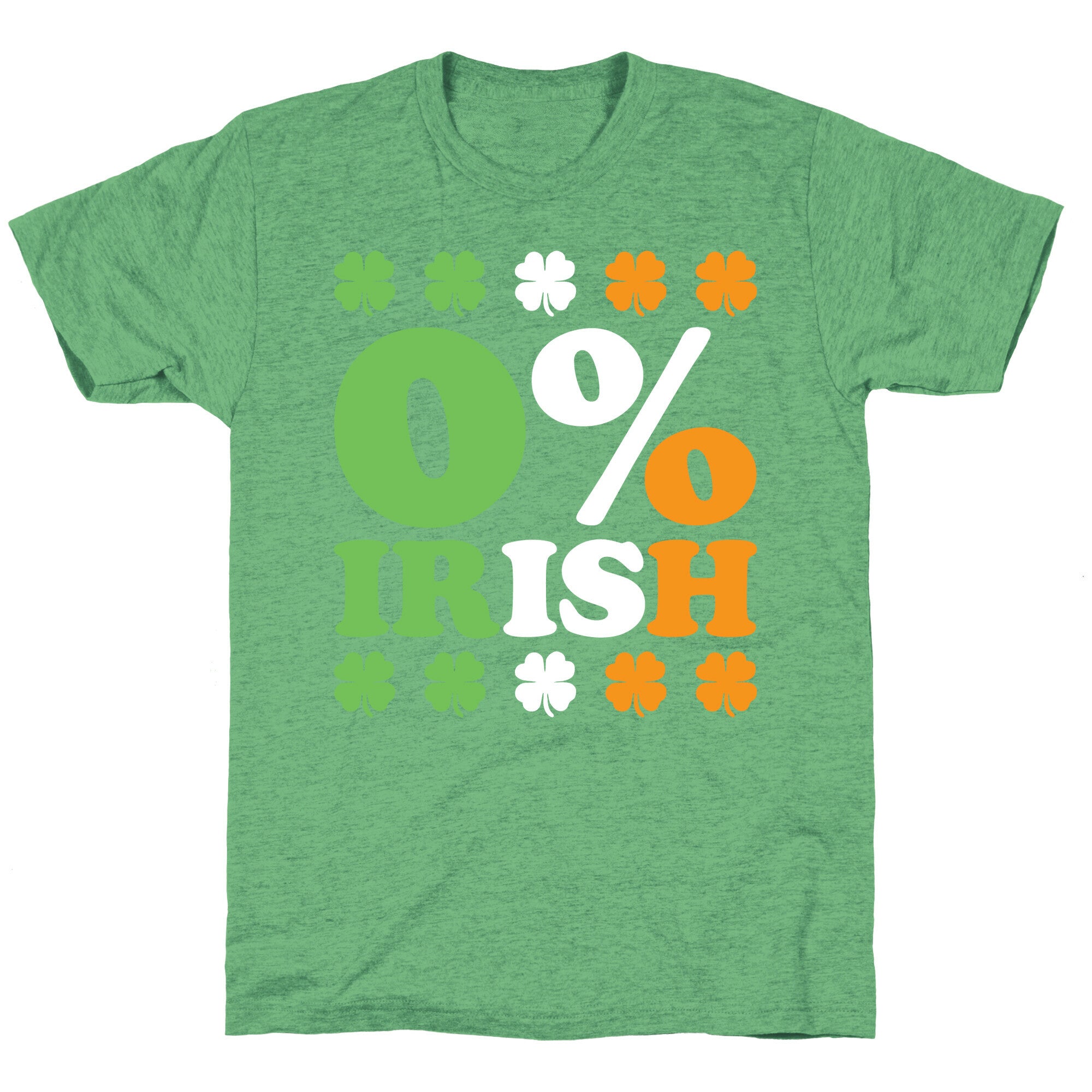 Zero Percent Irish Unisex Triblend Tee